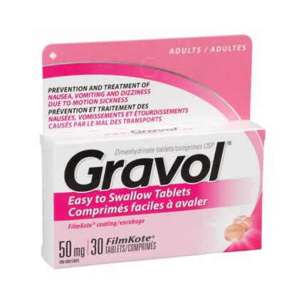 Gravol Tablets 50mg