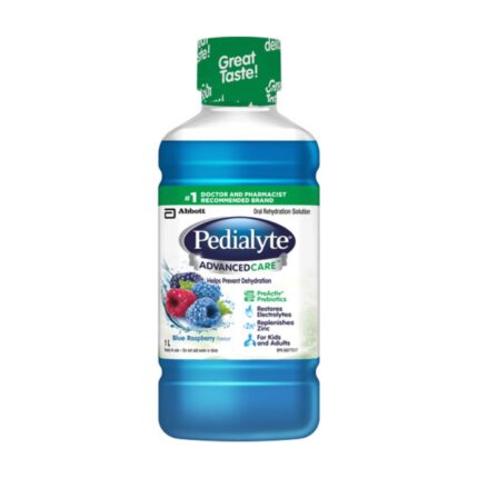 Pedialyte Advance Care (Blue Raspberry, 1L)